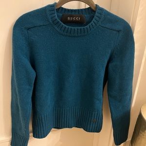 Gucci Sweater - Teal Blue